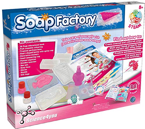 Science4you-Soap Factory, Kit Educativo de Ciencia Stem para niños a Partir de 8 años (919170.006)