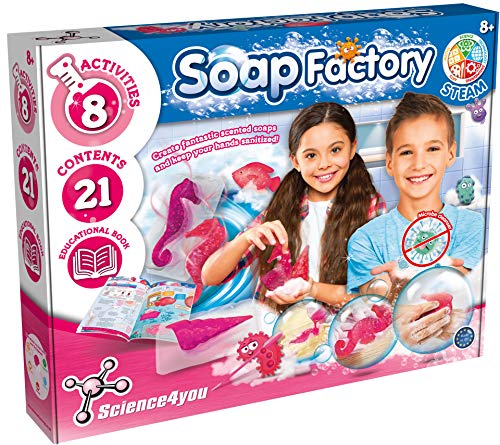 Science4you-Soap Factory, Kit Educativo de Ciencia Stem para niños a Partir de 8 años (919170.006)