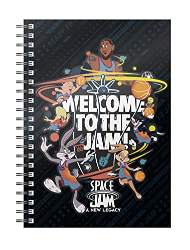 SD toys SDTWRN24883 Libreta Espiral Welcome To The Jam Space Jam Looney Tunes