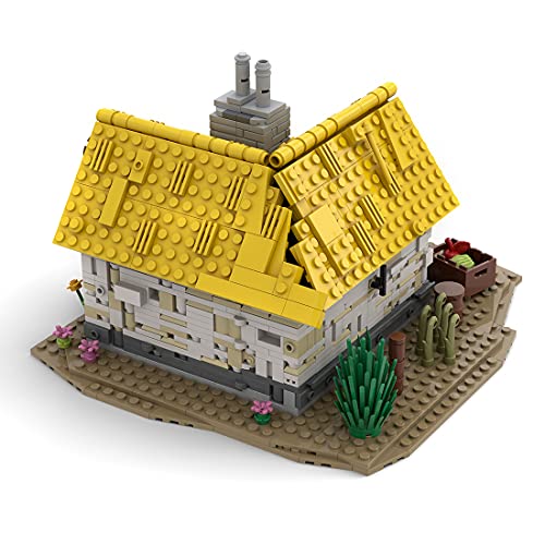 SENG MOC-58003 - Kit de construcción modular para casa (1025 piezas, modelo de arquitectura medieval, compatible con Lego 21325)