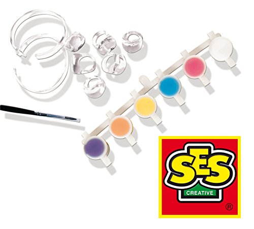 SES- Pulseras y Anillos Creative, Multicolor (01007)