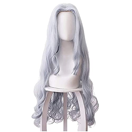 Seupeak Aplicar a ERI Horne Clip con Llavero de Cosplay My Hero Academia 4 Eri Traje Cabello Largo (Color : Blue)