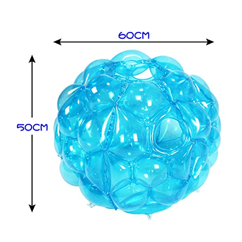 Shangle-sunshine - Bolas de tope hinchables para sumo de bola de burbuja de cuerpo (ZJQ-42inch, Red+Blue)