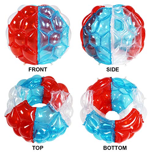 Shangle-sunshine Pelota de burbujas hinchable Sumo para parachoques, juguete