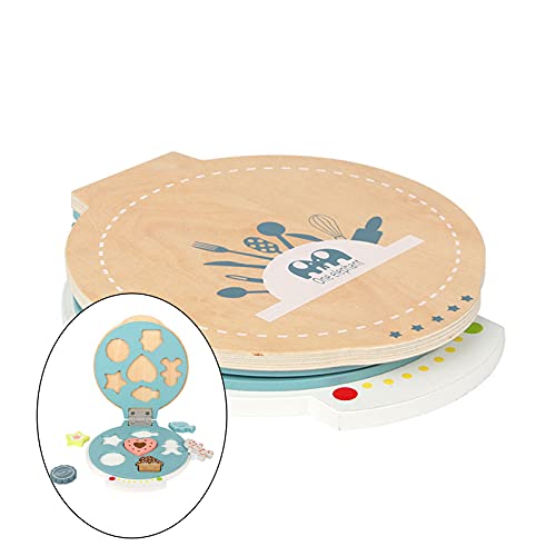 Sharplace 1 Juego Mini máquina de Hacer gofres de Juguete, máquina de gofres en Miniatura, Comida, Juego de simulación, Juego de Cocina, Juego de simulación