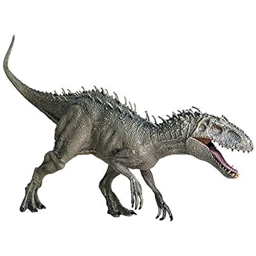 sharprepublic Tyrannosaurus Rex, Niños Jurásico Tyrannosaur Rex Figuras de Acción Boca Móvil, Dinosaurio Animales Modelo, Niños Juguete Regalo - Un Indominus Rex