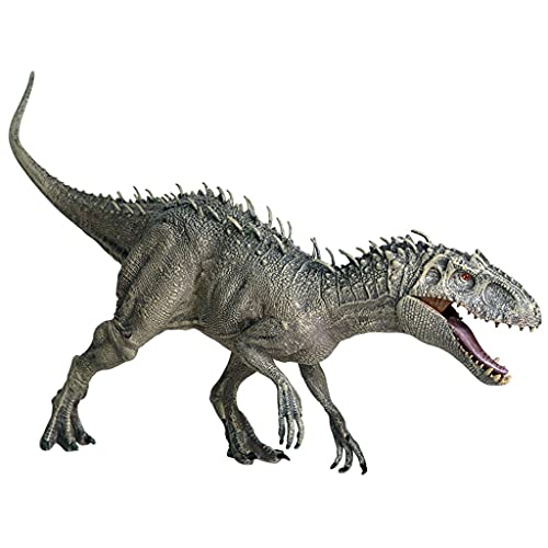 sharprepublic Tyrannosaurus Rex, Niños Jurásico Tyrannosaur Rex Figuras de Acción Boca Móvil, Dinosaurio Animales Modelo, Niños Juguete Regalo - Un Indominus Rex