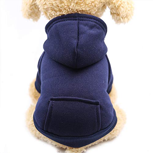 SHIYONG Ropa para Perros Perros pequeños, Ropa Abrigada para Perros, Abrigo para Cachorros, Ropa para Mascotas, Sudaderas con Capucha Grandes para Perros