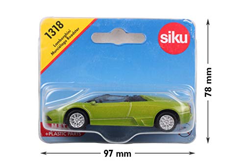 Siku 1318, Coche Lamborghini Murciélago Roadster, Escala 1:55, Surtido: Colores Aleatorios