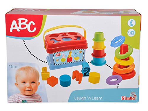 Simba- ABC Baby Spielset, Ringpyramide Pirámide de Anillo, Color (104010191)