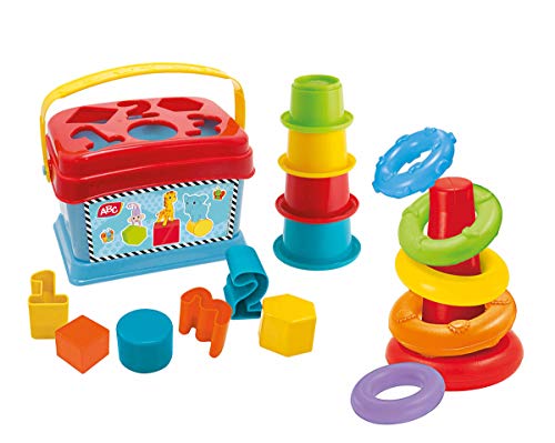 Simba- ABC Baby Spielset, Ringpyramide Pirámide de Anillo, Color (104010191)