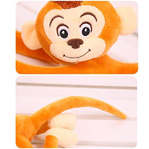 siqiwl Peluche 65cm Lindo 4 Colores Kawaii Mono De Cola De Brazo Largo Muñeco De Peluche Juguetes De Peluche Cortinas Bebé Animal Durmiente Muñeca Regalos De Cumpleaños