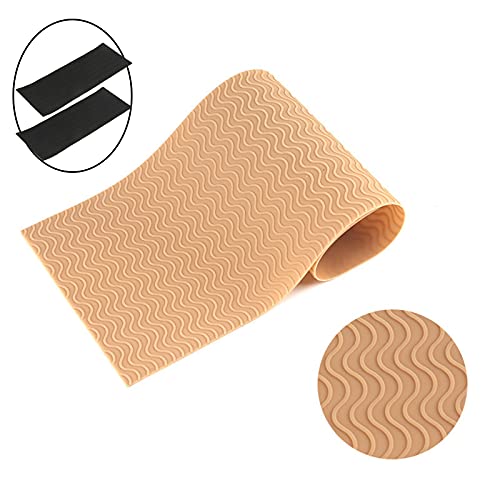 SM SunniMix Calcomanía para Suela, Almohadillas Autoadhesivas Multicolores Protector de Suela Partes Inferiores de Zapatos Protector de Suela Antideslizante - Negro