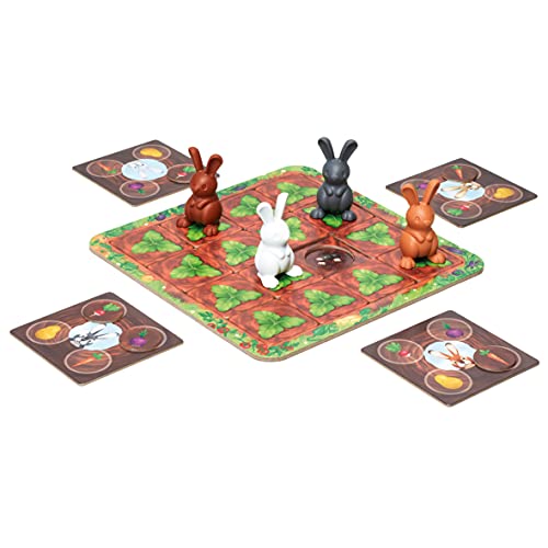 smart games Conejos recolectores Juegos de Mesa, Juego Educativo multijugador para niños, Jugar en Familia, Juguetes educativos niños, Smartgames, +4, SGM510ES