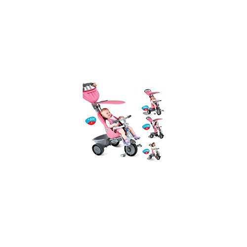 Smart Trike - Recliner Triciclo 4 en 1, Color Rosa (2031961700)