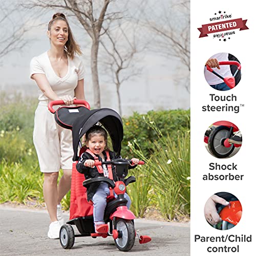 smarTrike 4 en 1 Triciclo bebé (Red)