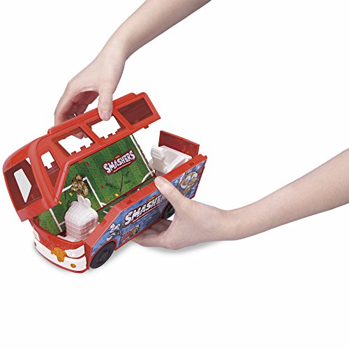 Smashers- Fútbol Bus con 2 Figuras, Football (Famosa 700014384)