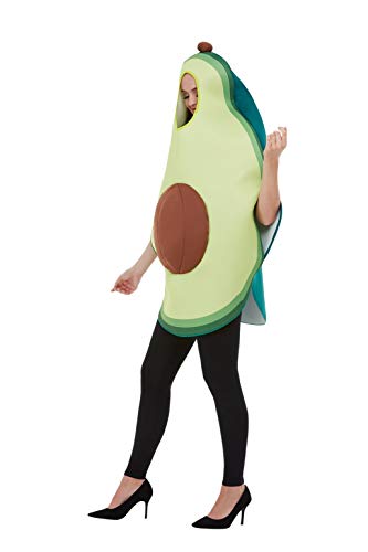 Smiffys Avocado Costume Disfraz de aguacate, color verde, Talla única (50718)