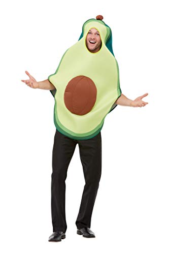 Smiffys Avocado Costume Disfraz de aguacate, color verde, Talla única (50718)