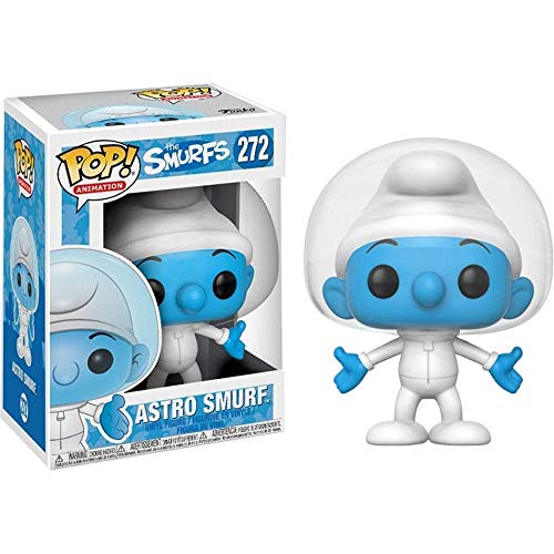 Smurfs-Funko Pop Astro Figura de Vinilo Hefty Smurf, Multicolor 20123