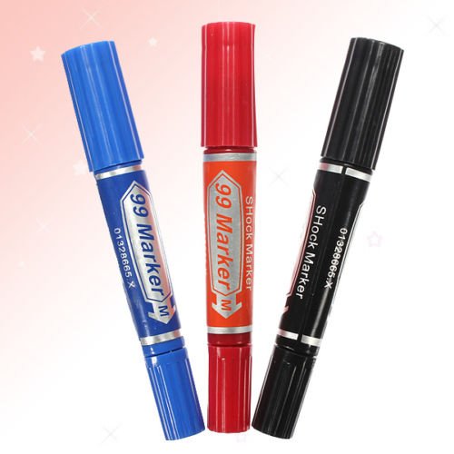 SODIAL(R) Descarga electrica Toy Marker Pen Broma truco impactante Filler Navidad Gadget regalo