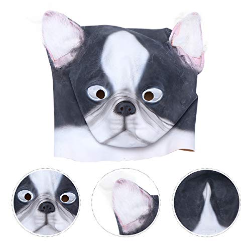 SOIMISS Halloween Cosplay Cabeza de Gato Máscara de diseño Simulación Divertida Máscara de Carnaval Gato Cubierta Disfraz Prop para Fiesta de Maquillaje de Disfraces