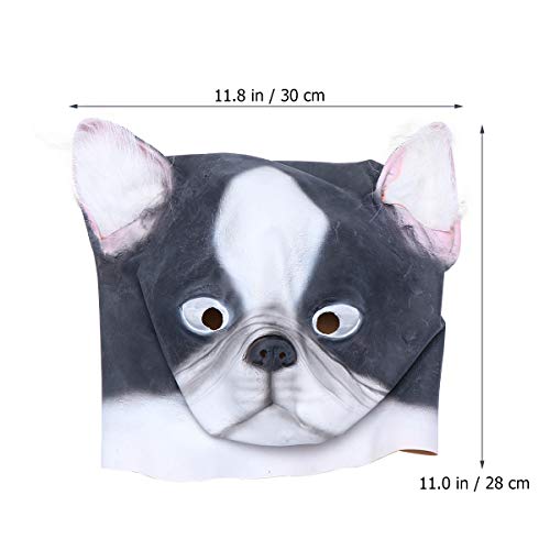 SOIMISS Halloween Cosplay Cabeza de Gato Máscara de diseño Simulación Divertida Máscara de Carnaval Gato Cubierta Disfraz Prop para Fiesta de Maquillaje de Disfraces