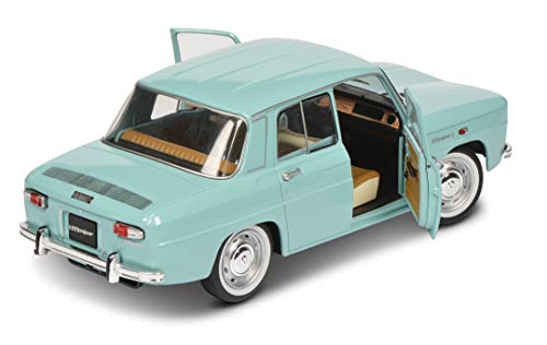 Solido 421185440 S1803601 Renault 8 Major 1967 - Coche a Escala 1:18, Color Azul Claro