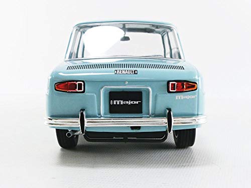 Solido 421185440 S1803601 Renault 8 Major 1967 - Coche a Escala 1:18, Color Azul Claro