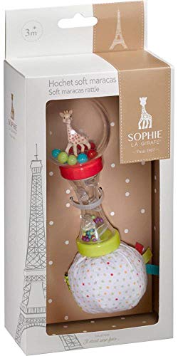 Sophie La Girafe 010168 - Sonajero maracas multitextura