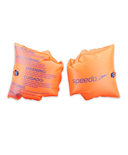 Speedo Manguitos Estampados Koala, Junior Unisex, Anaranjado, 12+ años