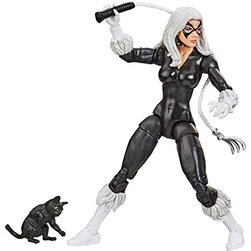 Spider-Man Figura de acción Coleccionable de Gata Negra de 15 cm de Hasbro Marvel Legends Series de Vintage Collection