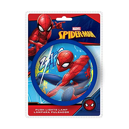 Spider-Man- Lámpara, Multicolor (Kids Euroswan MV15429)