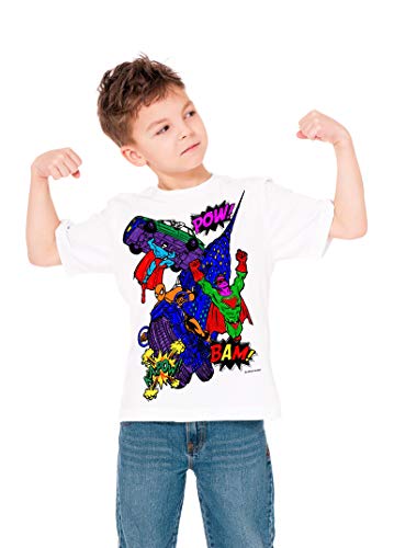 Splat Planet - Camiseta de superhéroe con 10 bolígrafos mágicos Lavables no tóxicos (2-3 años)