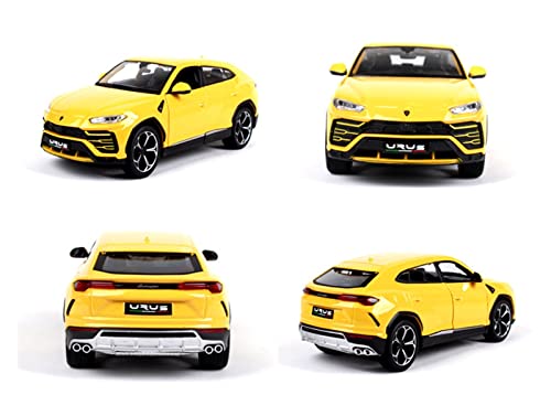 SRJCWB Auto Modelo para Lamborghini Urus Modelo De Coche Deportivo Simulación Vehículo Colección De Regalos Exhibición 1:24 Coche fundición a presión