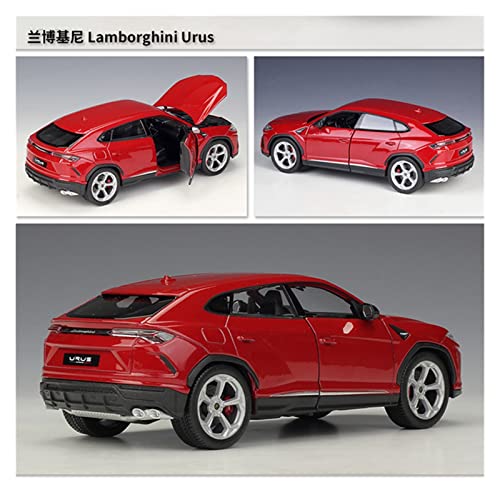 SRJCWB Auto Modelo para Lamborghini Urus Simulación De Aleación Modelo De Coche Fundido Presión Colección Decoración Regalos Juguetes 1:24 Coche fundición a presión (Color : D)