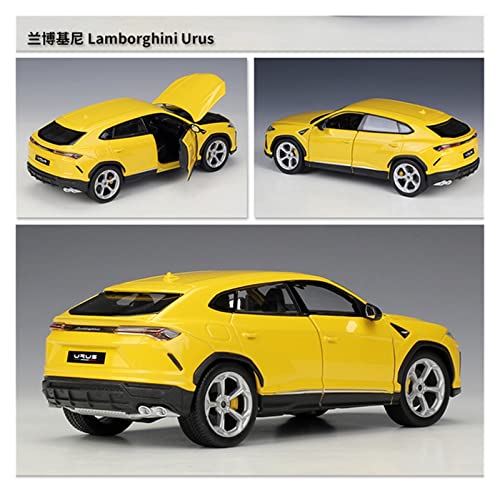 SRJCWB Auto Modelo para Lamborghini Urus Simulación De Aleación Modelo De Coche Fundido Presión Colección Decoración Regalos Juguetes 1:24 Coche fundición a presión (Color : D)