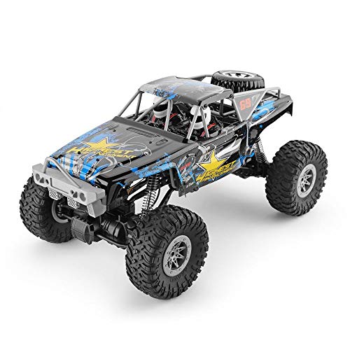 SSBH 4WD suspendió el doble puente recto que sube el vehículo fuera de la carretera, 1/10 Modelo de control remoto eléctrico de alta velocidad, adulto y niño RC Hobby Car, Terreno Anti-caída y anti-co