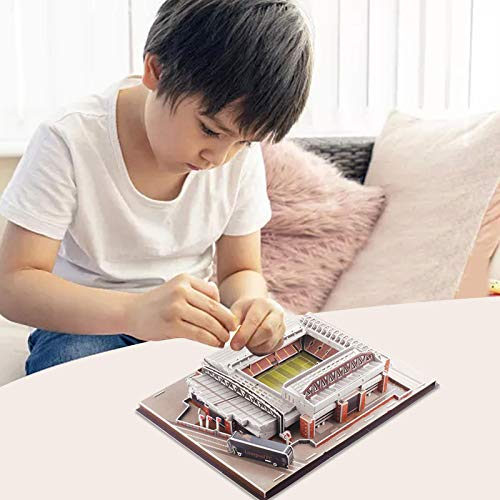 Stadium 3D Puzzle FC Barcelona Camp NOU Stadium 3D Puzzle para niños Adultos, Kit de construcción de Modelos de Estadio