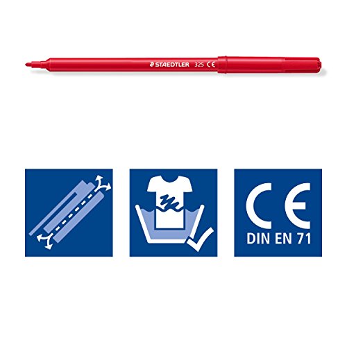 STAEDTLER 325 WP24 ST Noris Club - Juego de rotuladores (24 unidades), varios colores