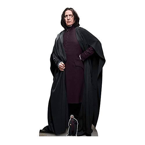 Star Cutouts SC1470 - Figura de Profesor Snape de Harry Potter, Ideal para Hogwarts, Fans de Fiestas mágicas, Altura de 190 cm