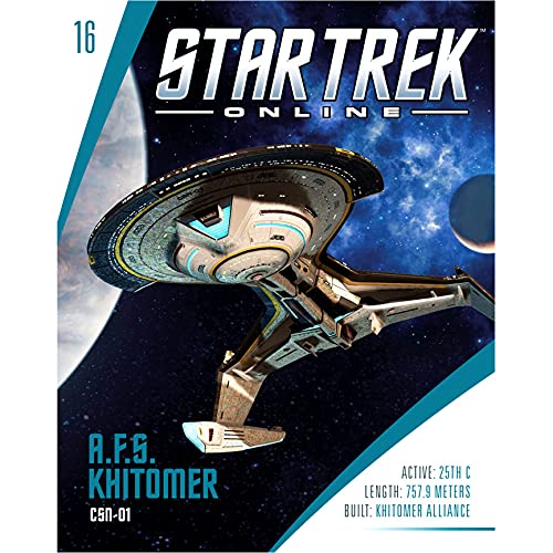 Star Trek - A.F.S. Khitomer Battlecruiser - Star Trek Online Starship Collection de Eaglemoss Collections