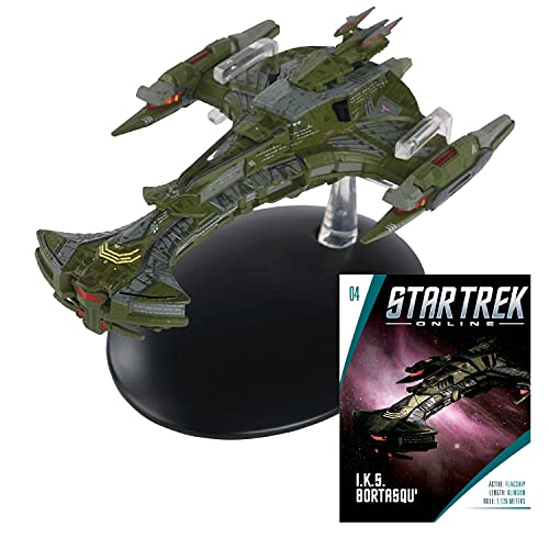 Star Trek - Nave insignia Klingon de clase Bortas'qu - Eaglemoss Collections