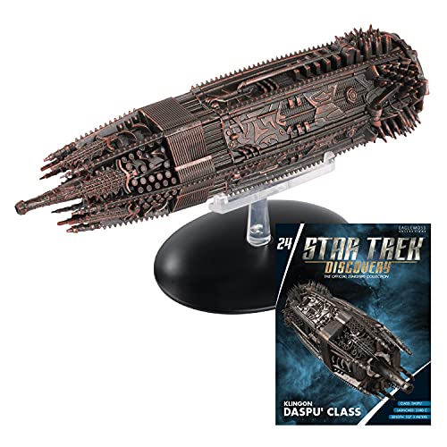 Star Trek The Official Discovery Starships Collection | Clase de Klingon Daspu con edición 24 de Eaglemoss Hero Collector