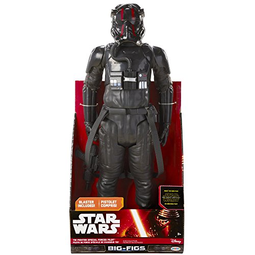 Star Wars Jakks Pacific - Figura Episodio 7 - Tie Fighter piloto de Las Fuerzas Especiales de la Serie 3 50cm - 0039897996509