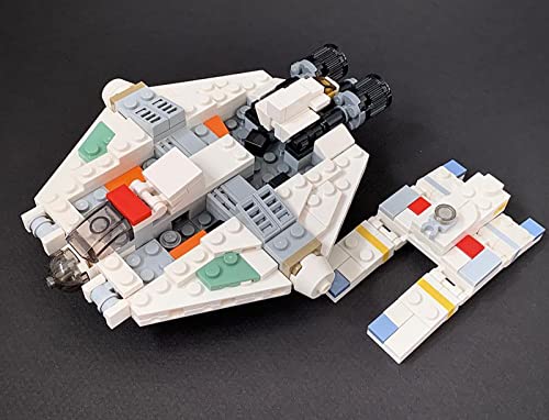 Star Wars Rebel Spaceship, 294 Piezas Ciencia Ficción Star Wars Rebel Spaceship Building Blocks Compatibles con Lego