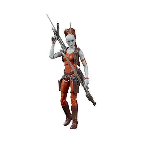 Star Wars The Black Series - Figura de Aurra Sing a Escala de 15 cm The Clone Wars - Edad: 4+