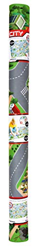 Starlux – Alfombra de Juegos pequeños Coches para niños – Circuito de Ciudad – 120 x 80 cm – Gama City – 801129