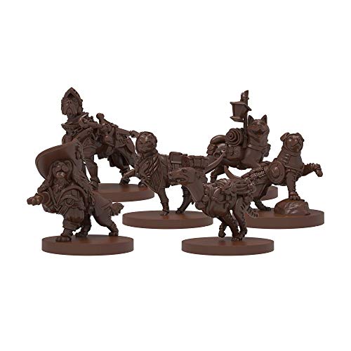 Steamforged Games Animal Adventures Dungeons & Doggies Miniatures 6-Pack Volume 3 *English Version