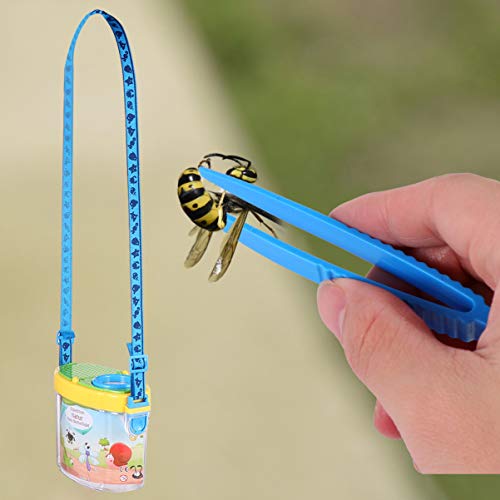 STOBOK Patio Trasero Contenedor de Insectos Contenedor de Insectos para Atrapar Y Observar Al Aire Libre Kit de Explorador Juguetes de Insectos para Niños